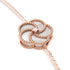 18K rose gold Bloomy diamond and mother of pearl bracelet